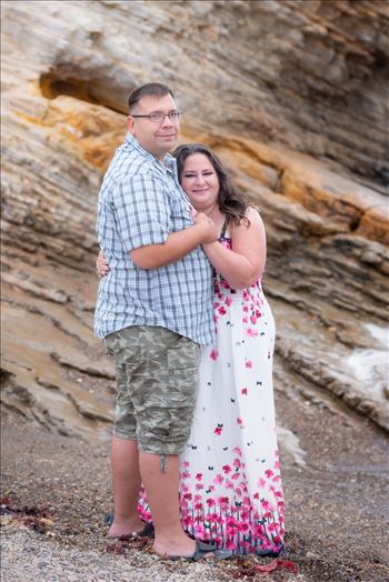 Sarah Williams of Mirror's Edge Photography, a San Luis Obispo Wedding and Engagement Photographer, captures Anna's amazing Engagement Photography Session at Spooner's Cove in Montana de Oro in Los Osos, California. Love by the beach.