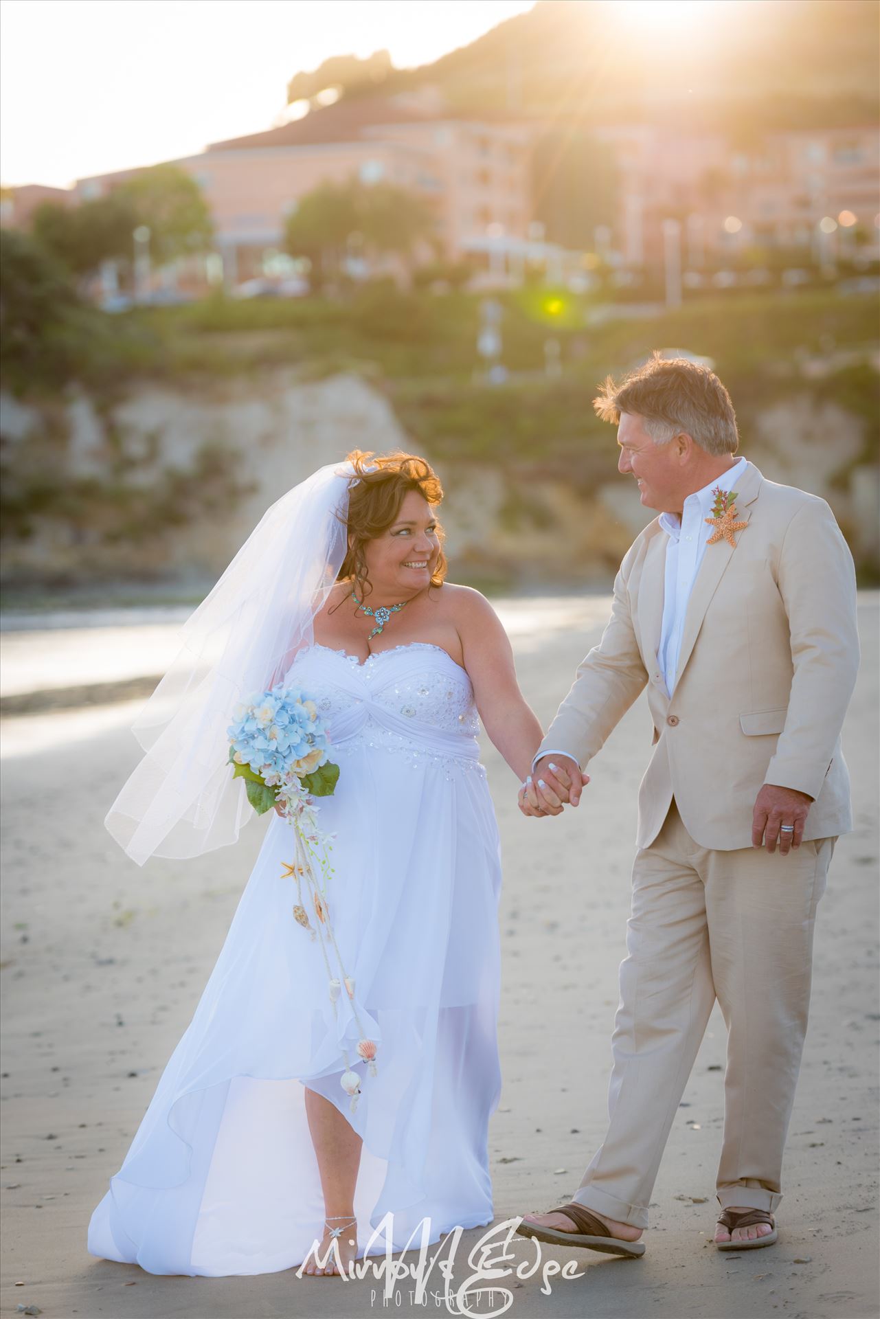 Port-7697.JPG - Beautiful and sweet wedding photography by the sea.  Ocean front ceremony at the Avila Lighthouse Suites on Avila Beach, California by Sarah Williams