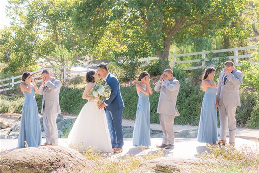 Mirror's Edge Photography captures Maryanne and Michael's magical wedding in the Secret Garden at the iconic Madonna Inn in San Luis Obispo, California. The Bridal party