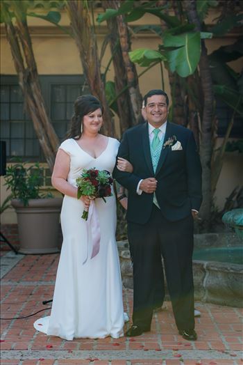 Wedding photography at the Historic Santa Maria Inn in Santa Maria, California by Mirror's Edge Photography. After saying I Do.