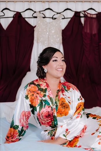 Sarah Williams of Mirror's Edge Photography captures the gorgeous fairy tale wedding day of Victoria and Esteban at the Castle Noland Wedding Venue in San Luis Obispo, California.  The gorgeous Bride bridal portrait