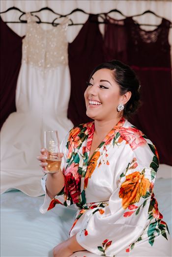 Sarah Williams of Mirror's Edge Photography captures the gorgeous fairy tale wedding day of Victoria and Esteban at the Castle Noland Wedding Venue in San Luis Obispo, California.  Bridal portrait in San Luis Obispo castle