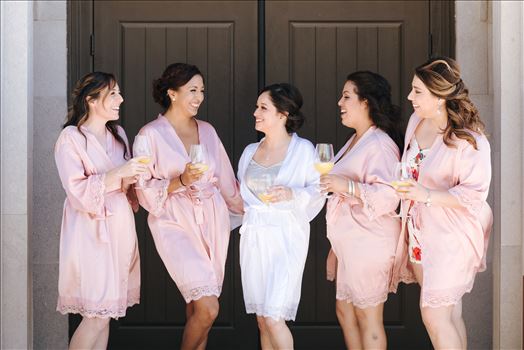 Mirror's Edge Photography captures Edith and Kyle's wedding at the Tooth and Nail Winery in Paso Robles California.  Bride and her Bridesmaids