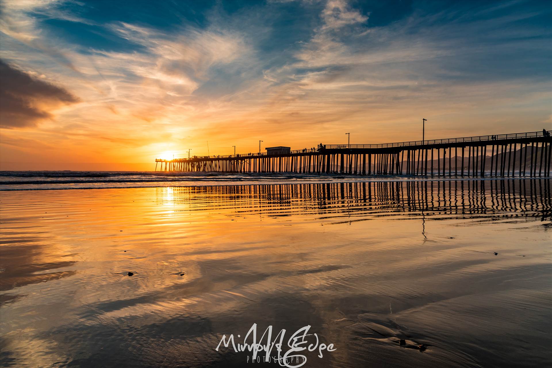 Pismo Beach Pier Sunset4 03122016 (1 of 1).jpg - undefined by Sarah Williams