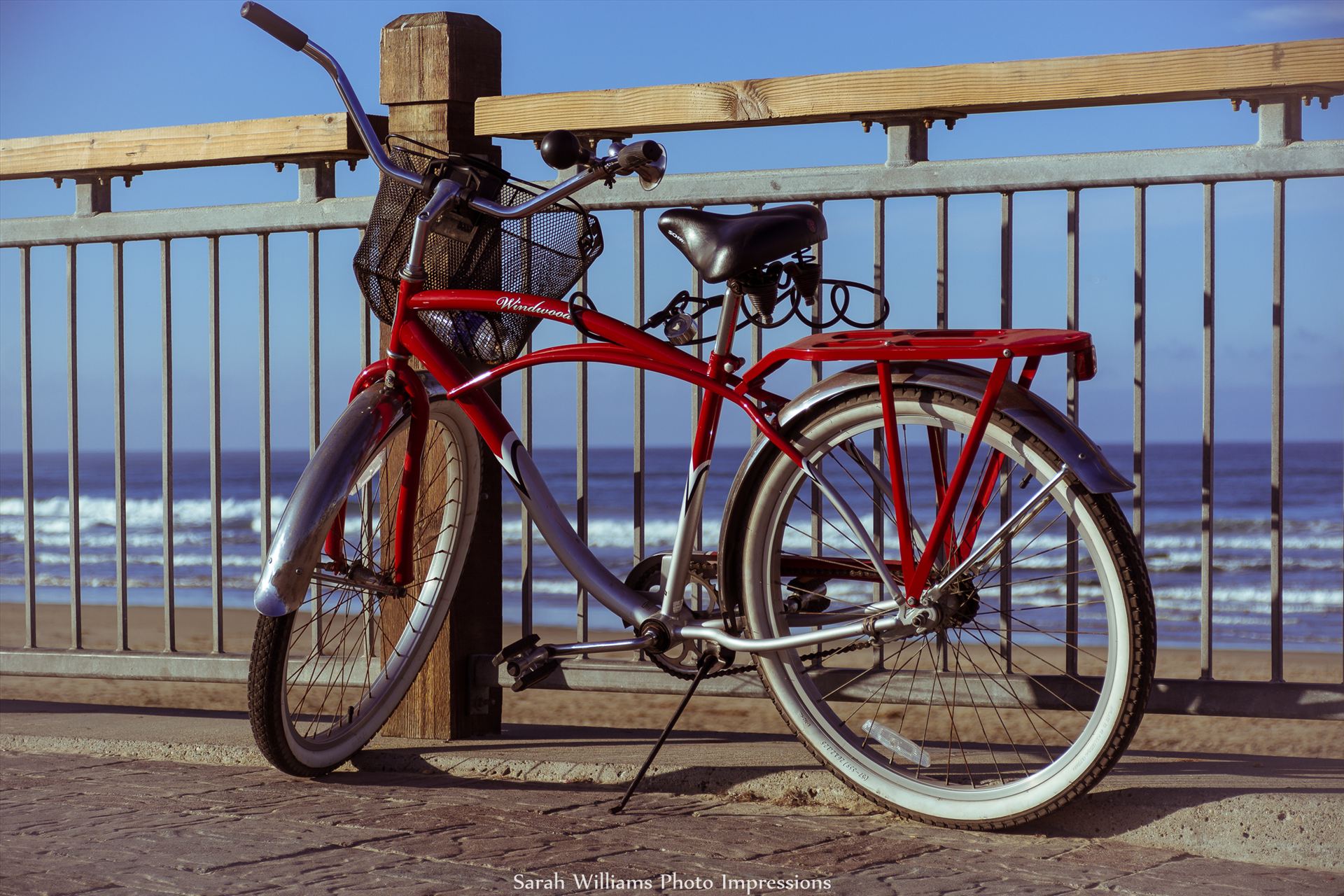 Red Bicycle Pismo.jpg -  by Sarah Williams
