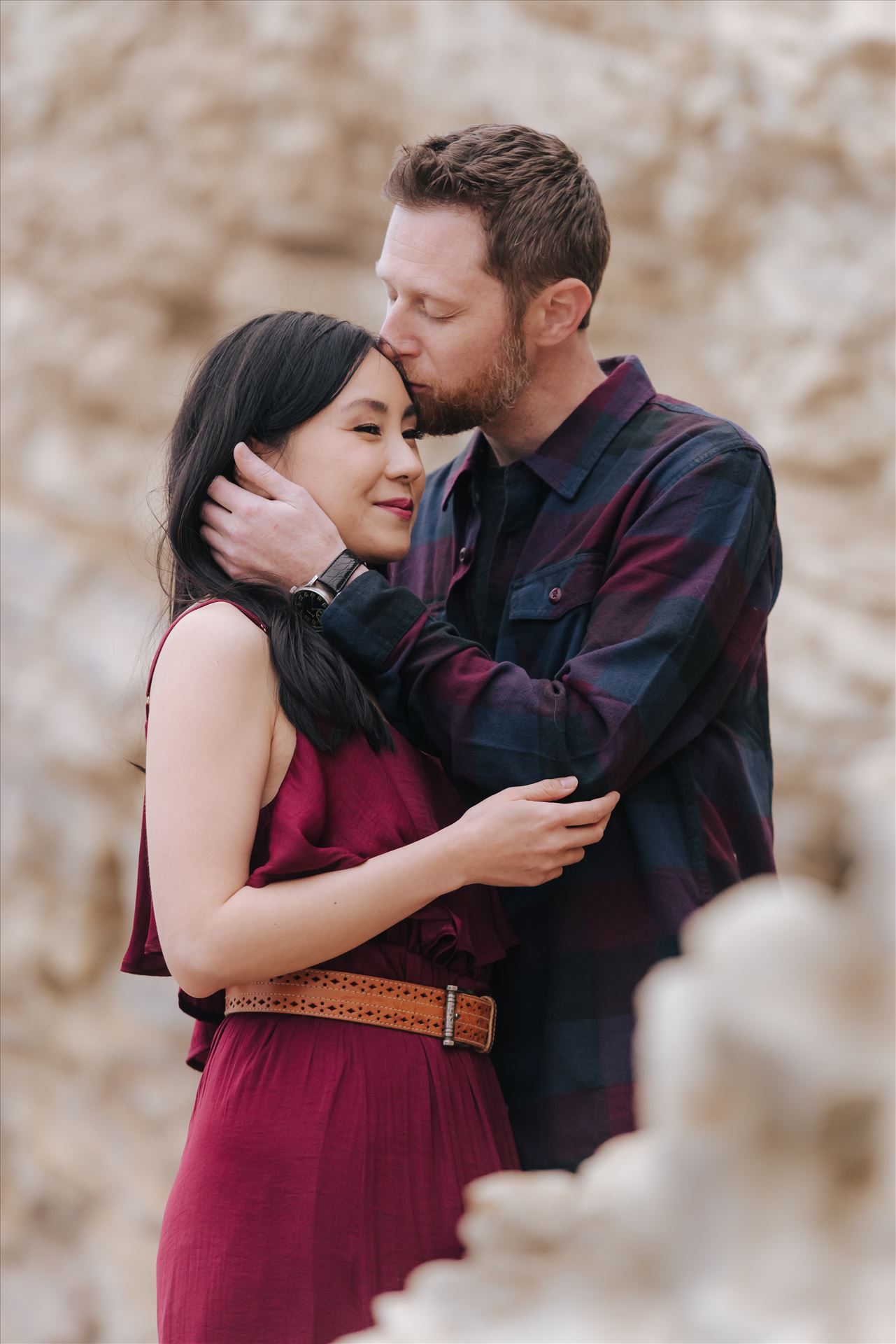 Carmen and Josh 25 - Montana de Oro Spooners Cove Engagement Photography Los Osos California.  Romance by Sarah Williams