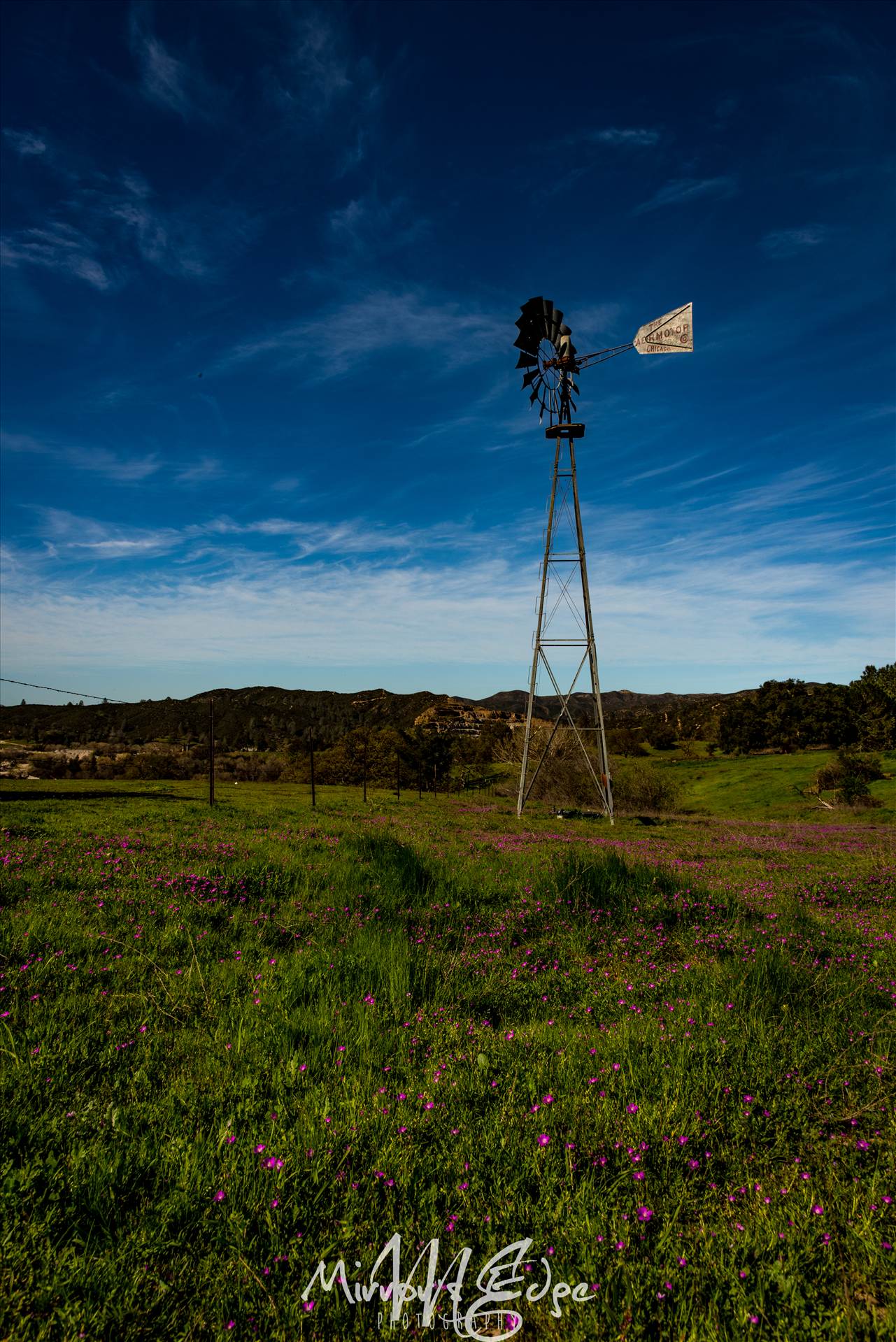 Shell Creek Road Windmill 030116 (1 of 1).jpg - undefined by Sarah Williams