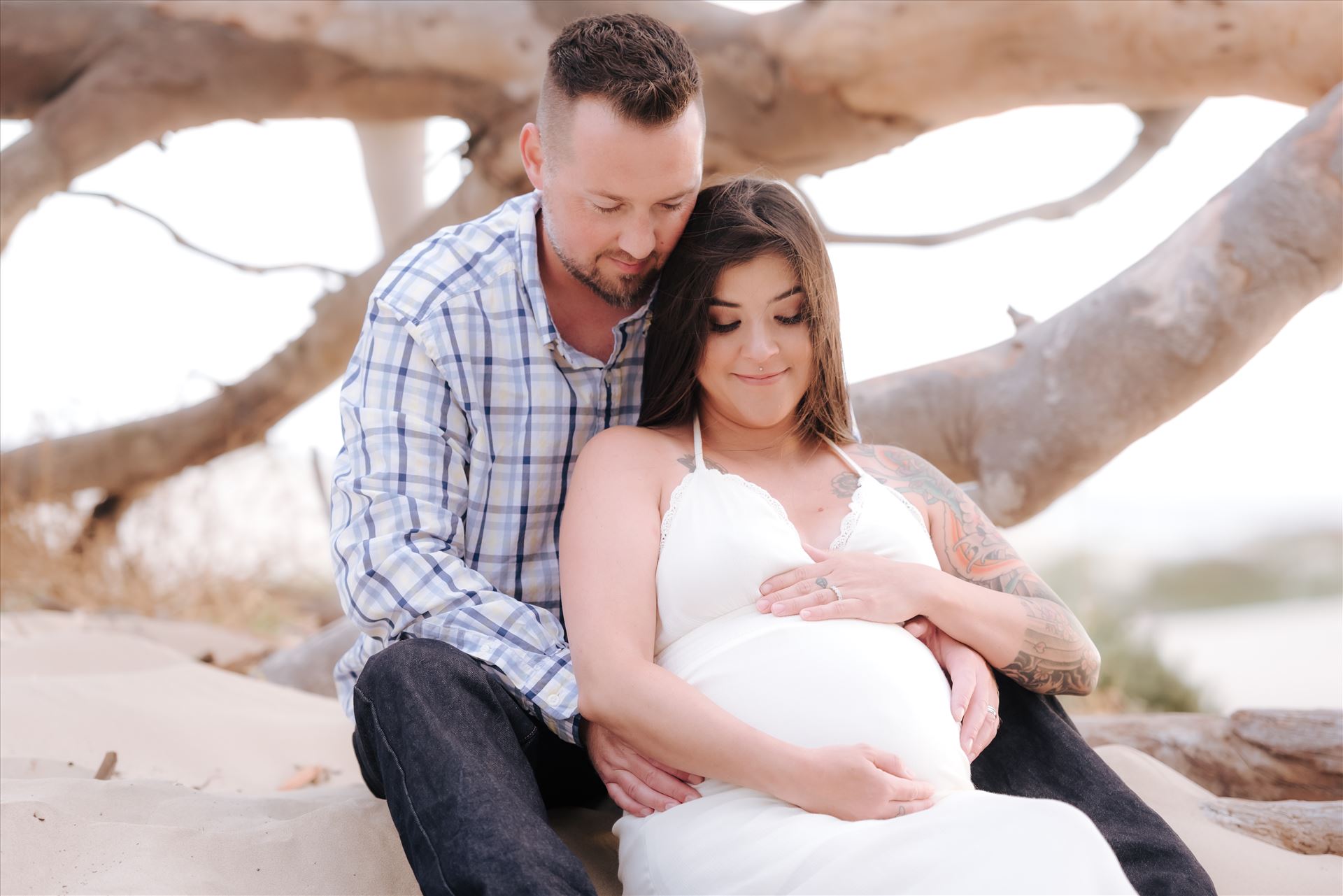 Ali Marie and Cody Maternity Session 23 -  by Sarah Williams