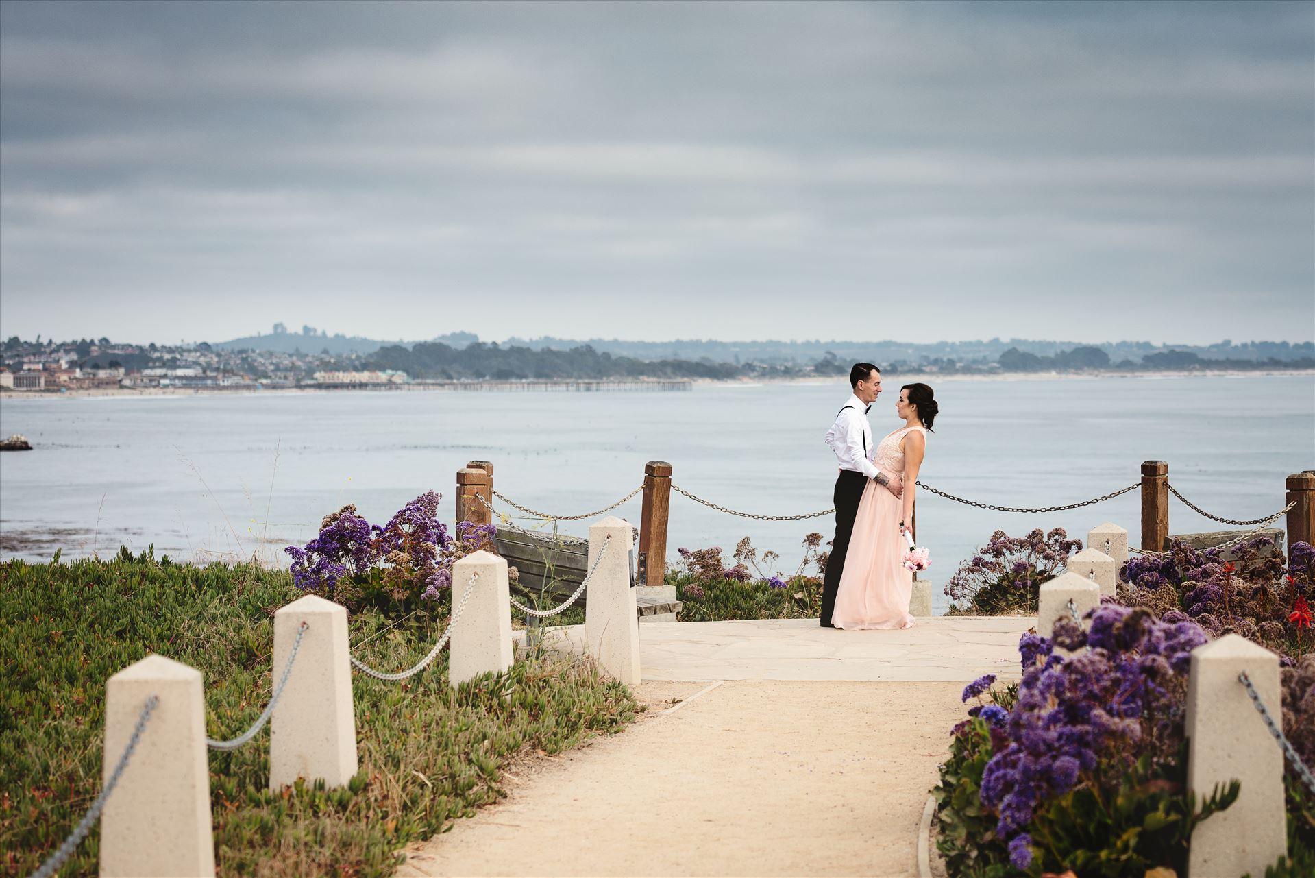 Courtney and Ruiz Shell Beach Wedding 01 -  by Sarah Williams