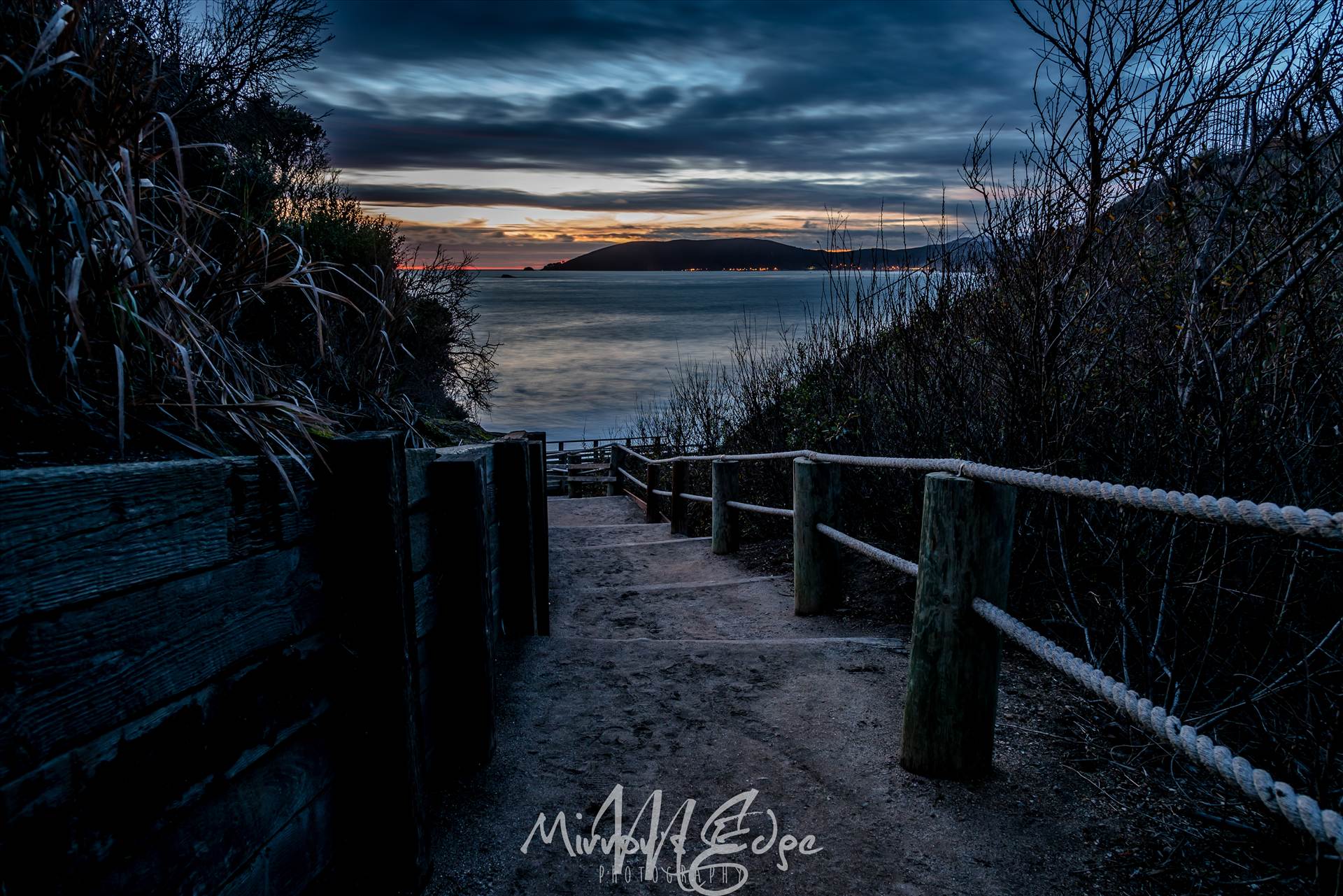 The Cove Path at Night.jpg - undefined by Sarah Williams