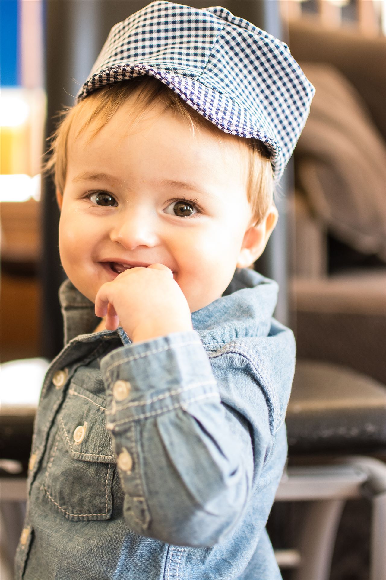 Cute Julien in Hat.jpg -  by Sarah Williams
