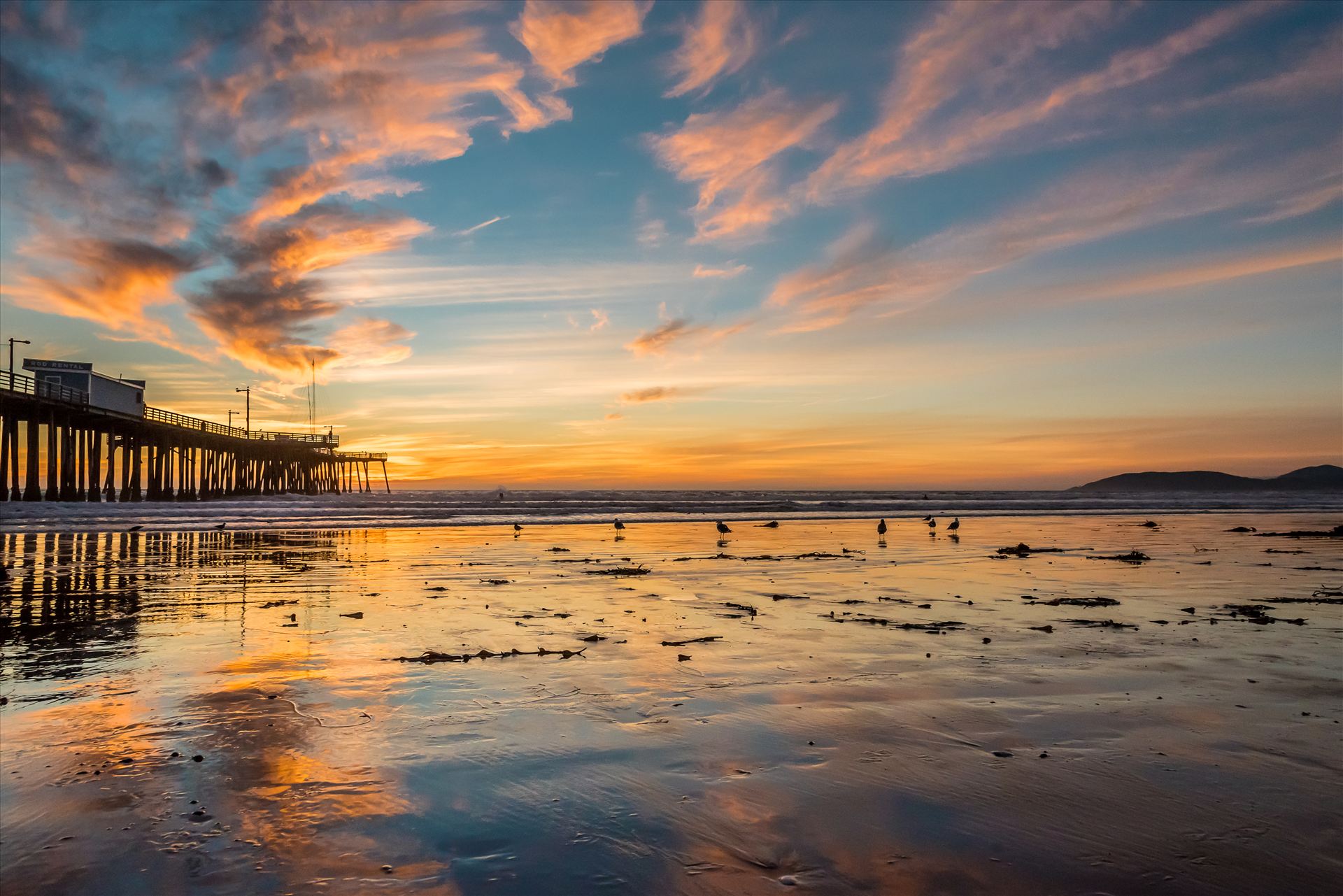Fairytale Sunset Pismo Pier.jpg -  by Sarah Williams