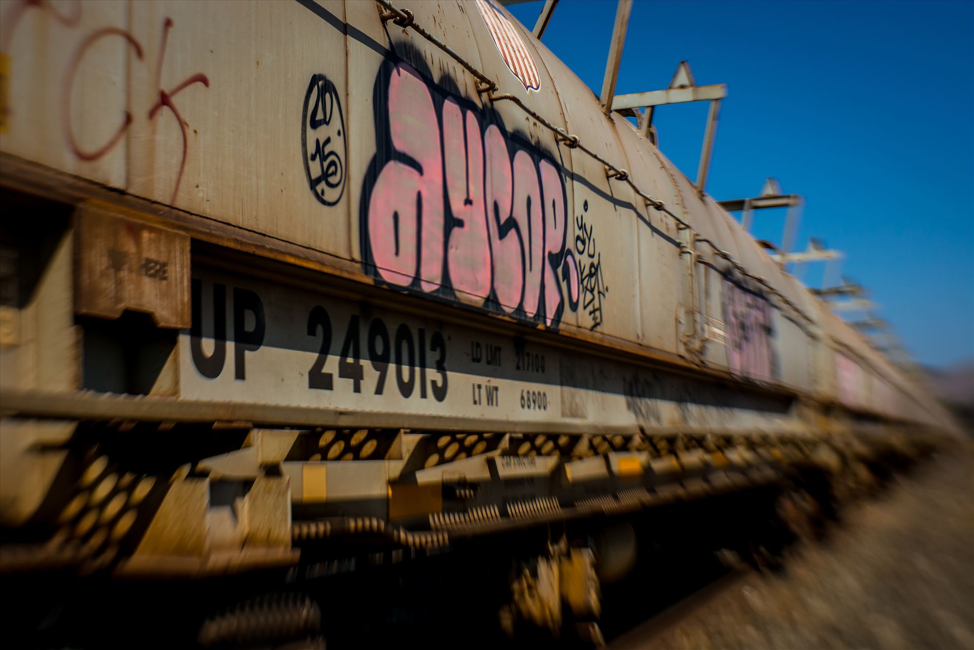 Graffiti Tankers.jpg -  by Sarah Williams