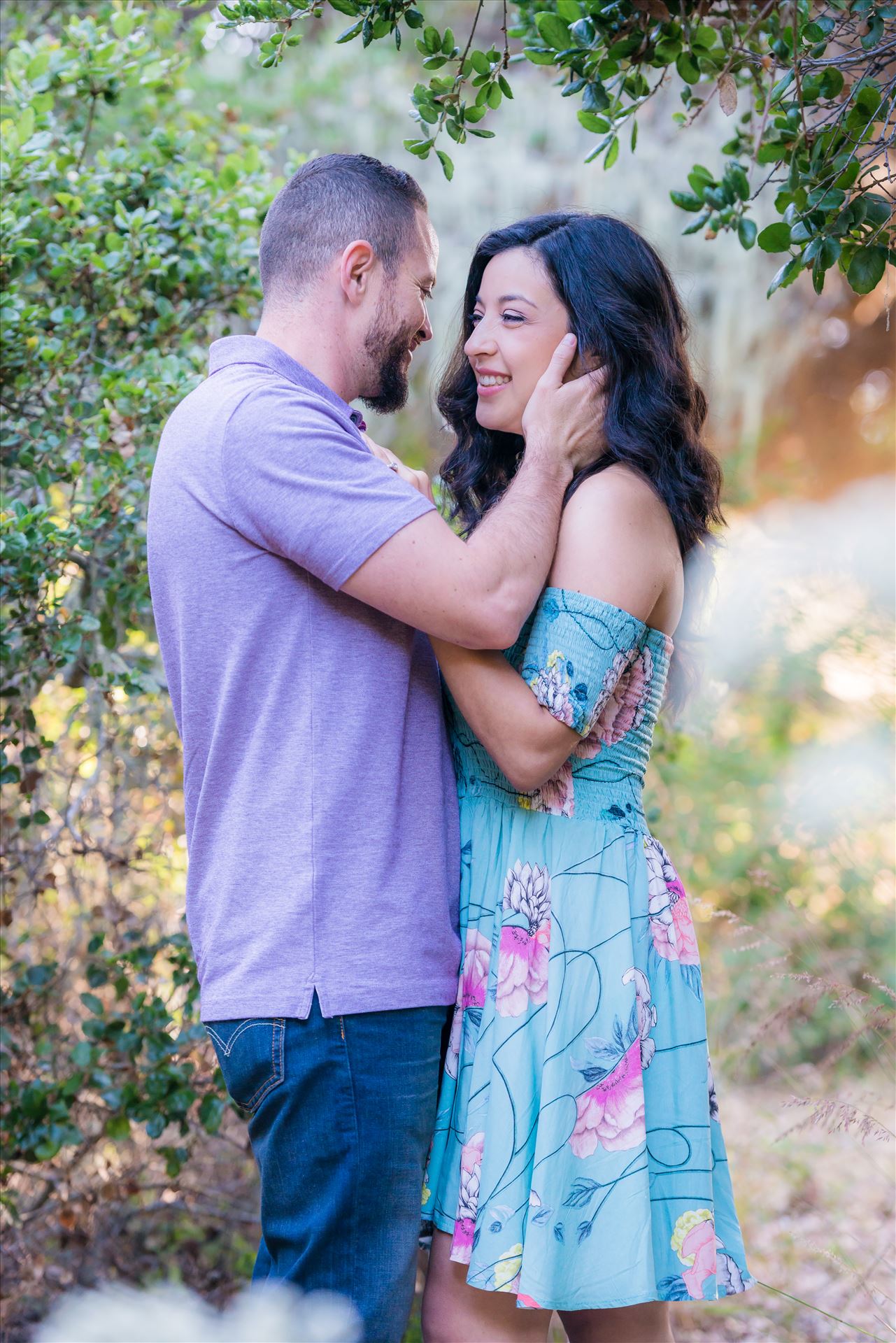 Cinthya and Carlos 17 - Los Osos State Park Reserve Engagement Photography and Wedding Photography by Mirror's Edge Photography.  Romance by Sarah Williams