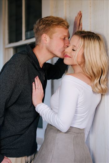 San Luis Obispo and Santa Barbara County Wedding and Engagement Photography. Mirror's Edge Photography captures Montana de Oro Engagement Session.  The kiss.
