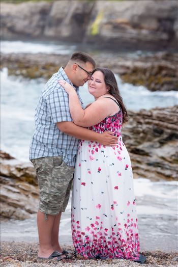 Sarah Williams of Mirror's Edge Photography, a San Luis Obispo Wedding and Engagement Photographer, captures Anna's amazing Engagement Photography Session at Spooner's Cove in Montana de Oro in Los Osos, California. Kiss by the ocean.