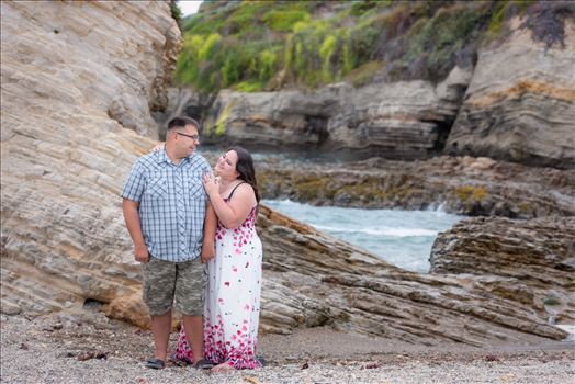 Sarah Williams of Mirror's Edge Photography, a San Luis Obispo Wedding and Engagement Photographer, captures Anna's amazing Engagement Photography Session at Spooner's Cove in Montana de Oro in Los Osos, California. Paradise engagement.